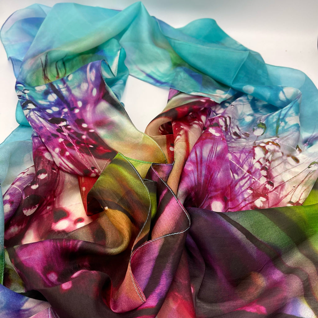 Dew Drop Silk Scarf