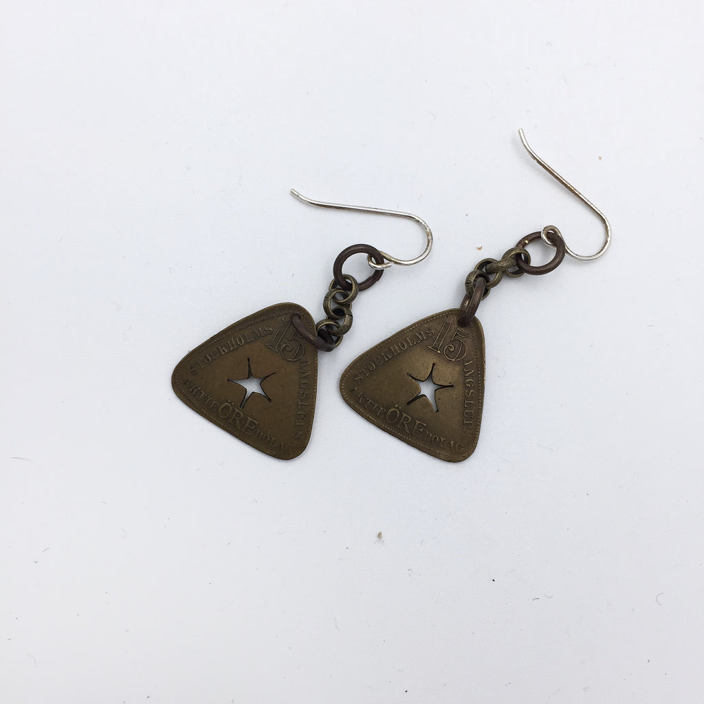 Swedish Token Earrings