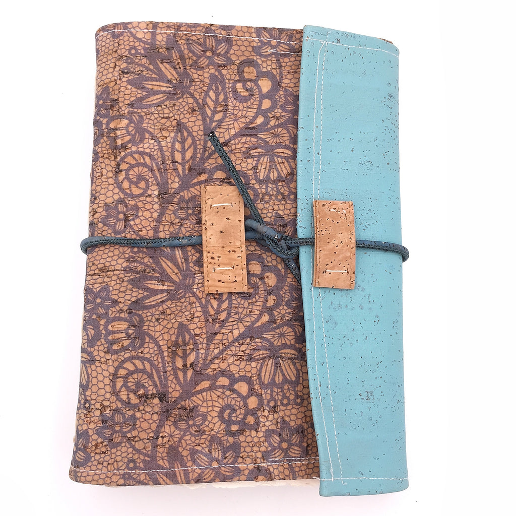 Floral Cork Fabric - Handmade Photo/Sketch Book