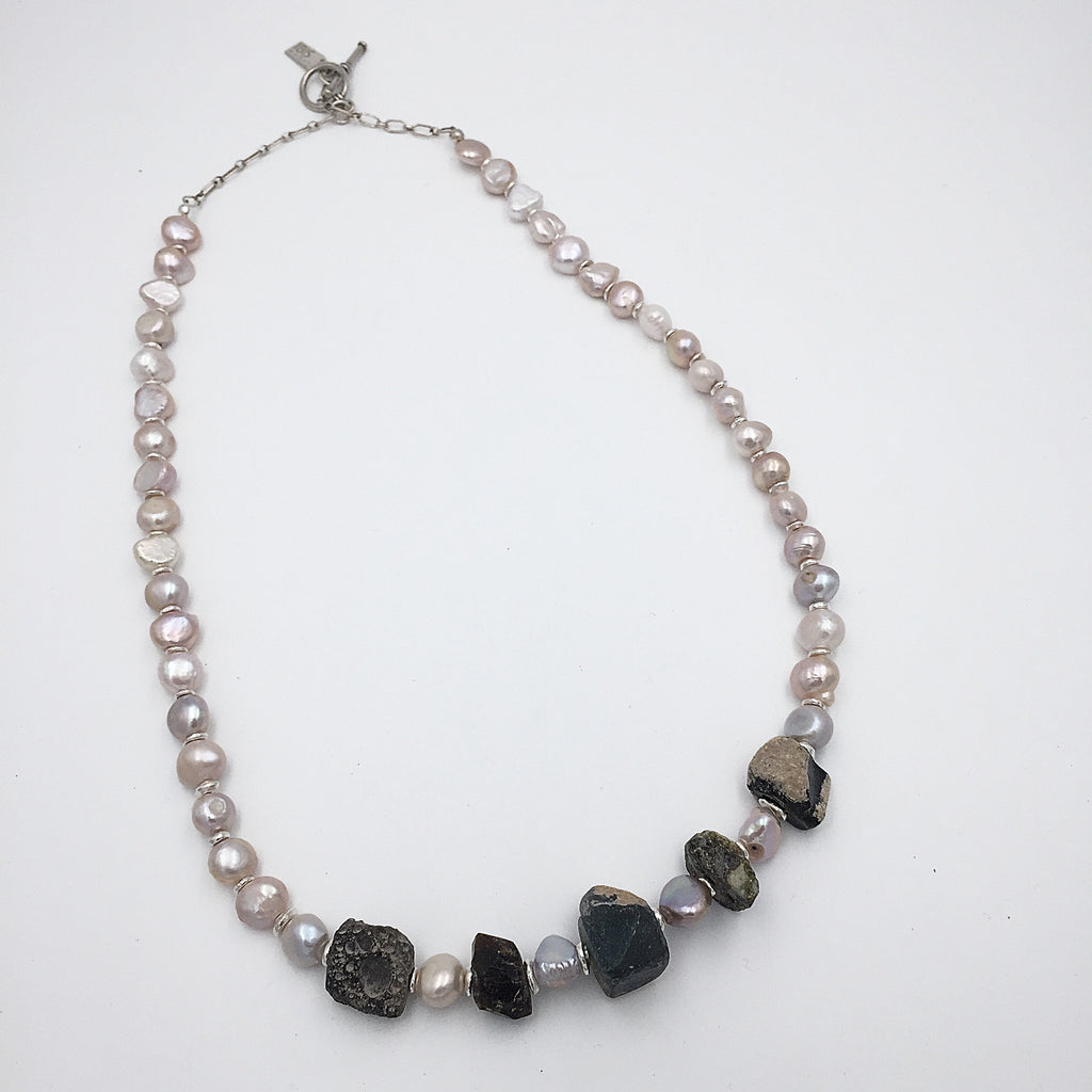 Ancient Glass & Pearls
