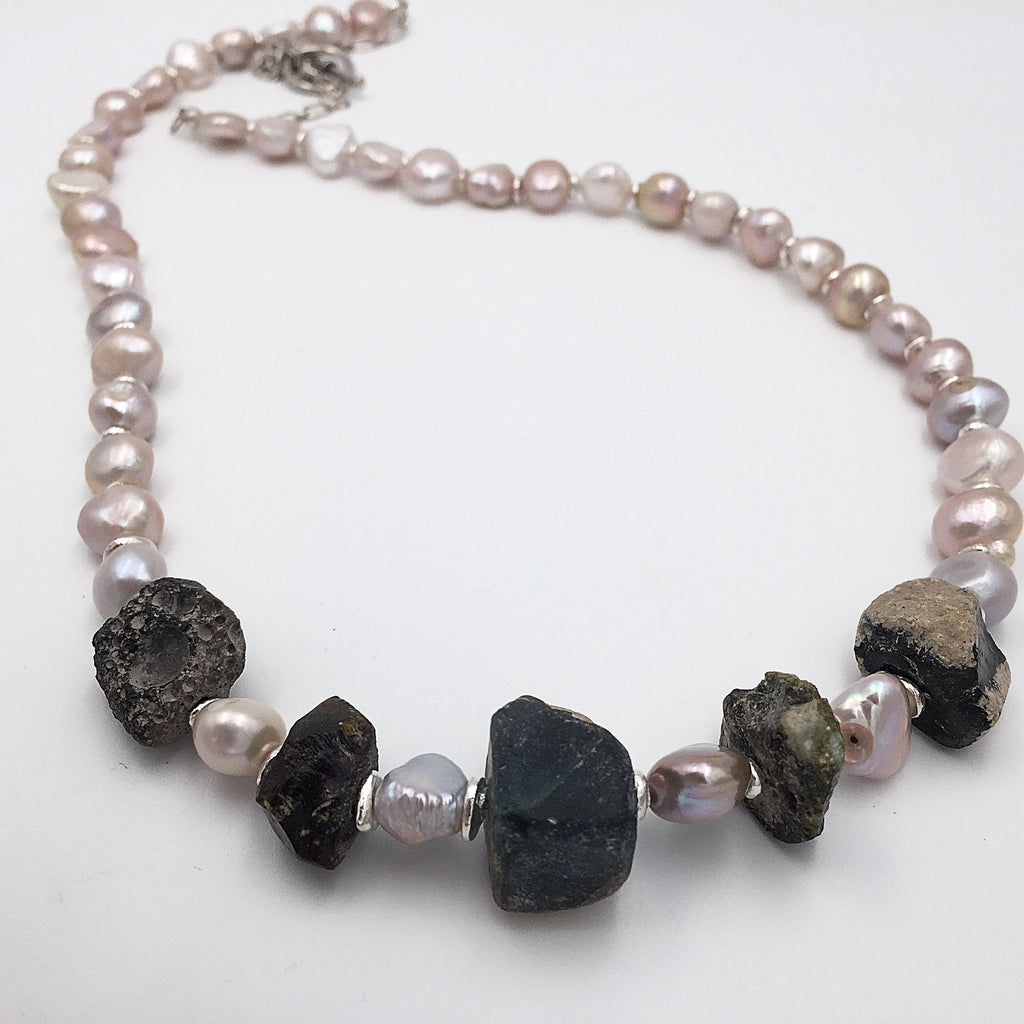 Ancient Glass & Pearls