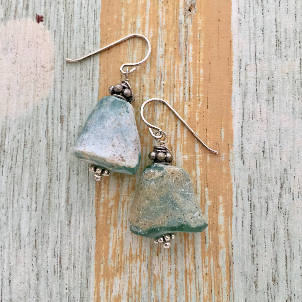 Ancient Glass Earrings