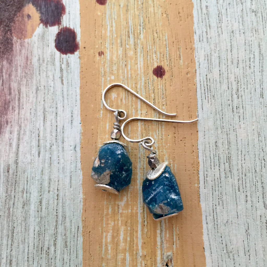 Ancient Glass Earrings
