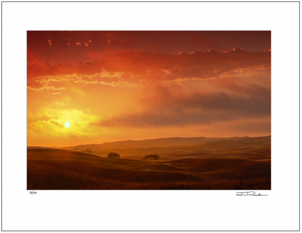 Sunrise in the Sandhills, Nebraska