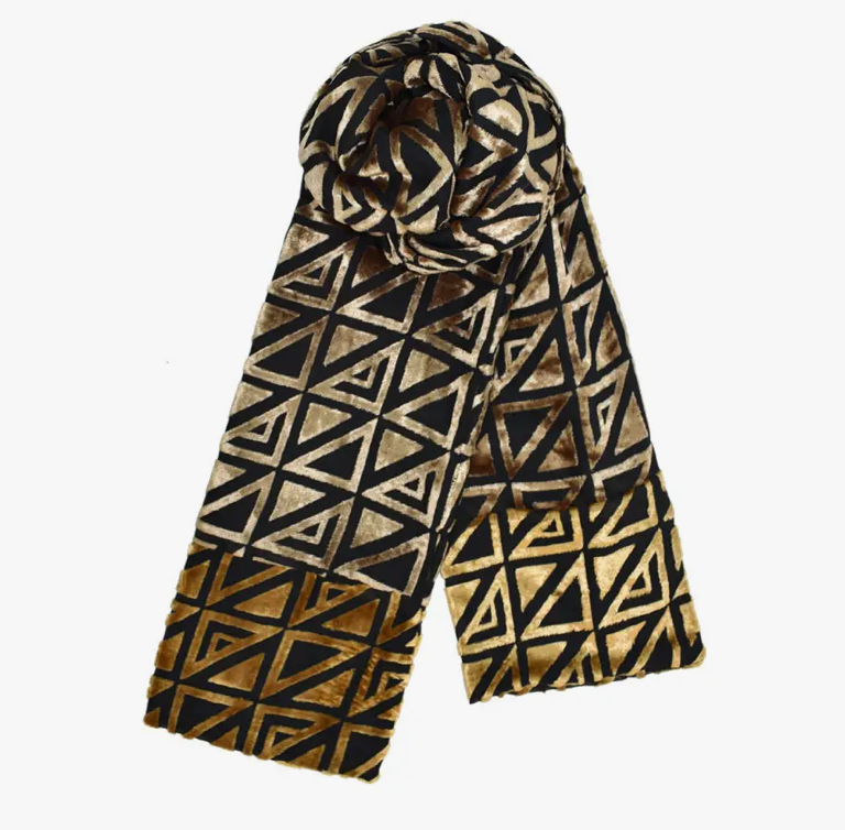 Nebula Velvet Muffler Scarf