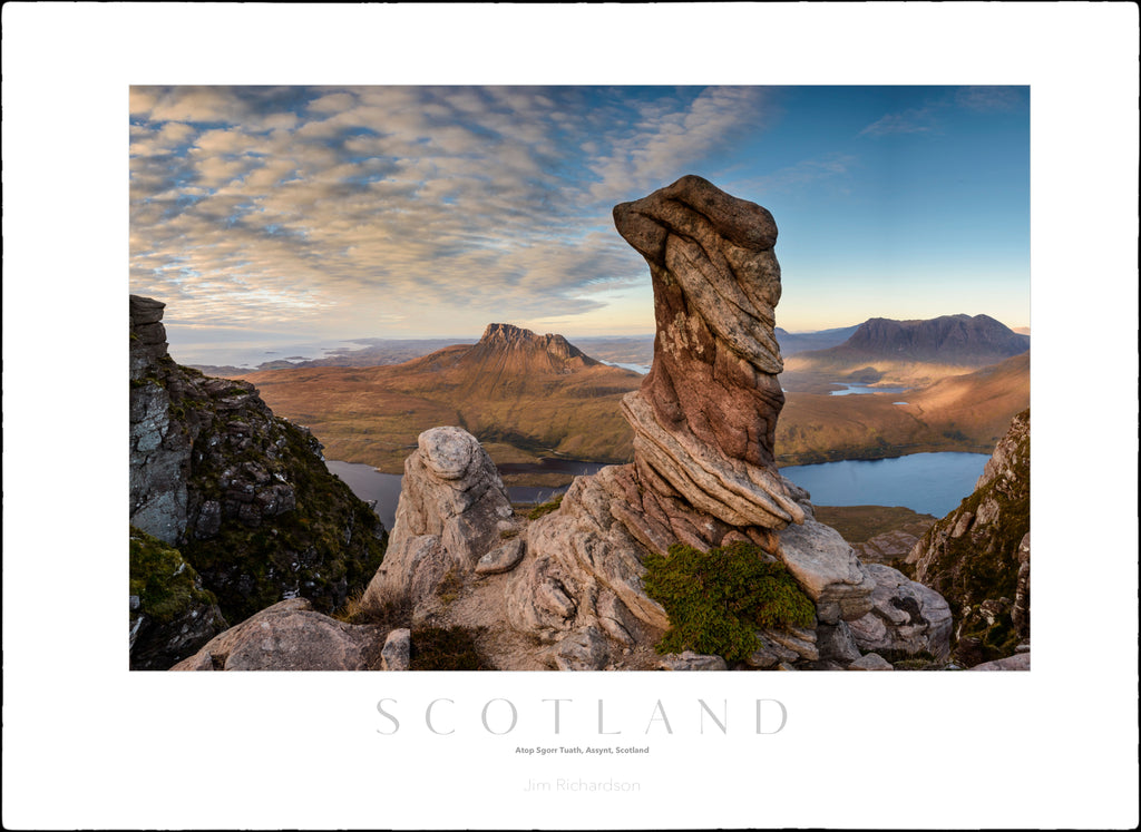 Atop Sgorr Tuath, Assynt, Scotland