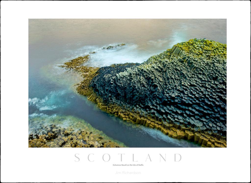 Columnar Basalt, Isle of Staffa, Scotland