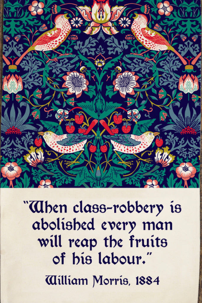 William Morris Tea Towel