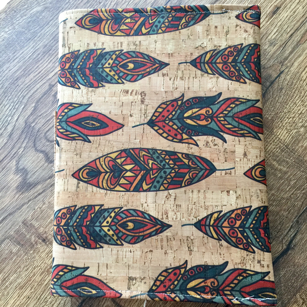 Feathers - Cork Fabric