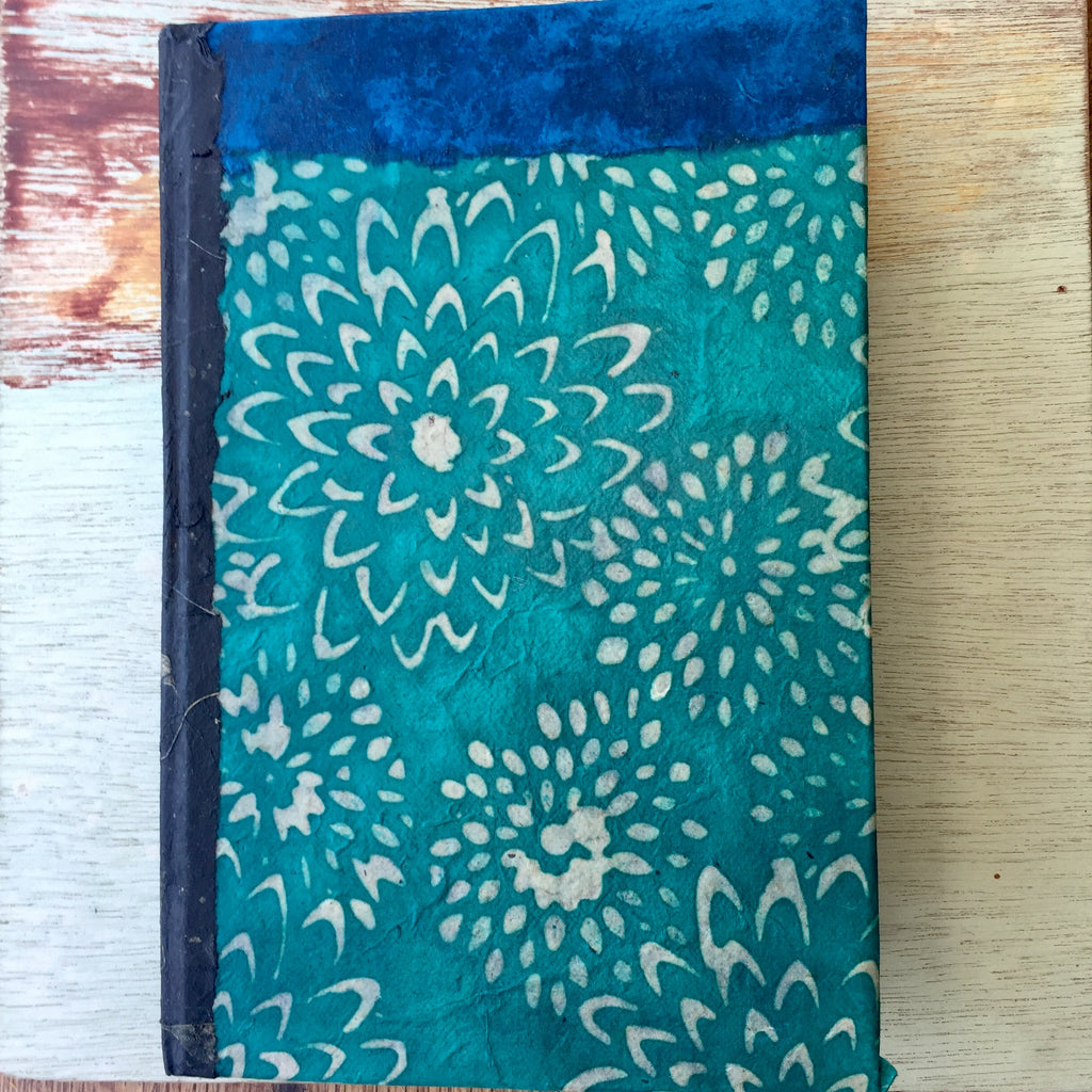 Teal Mum - Handmade Journal/Sketch