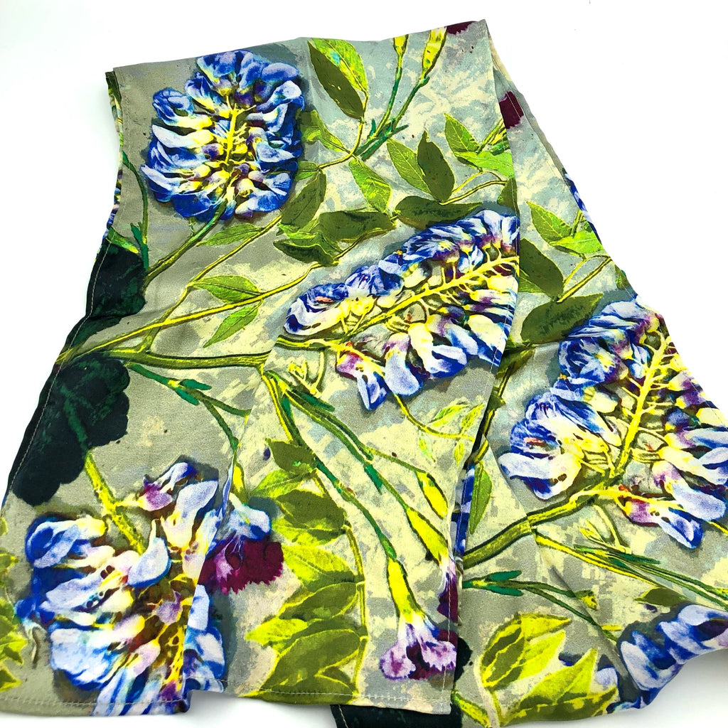 Wisteria Chi Silk Scarf